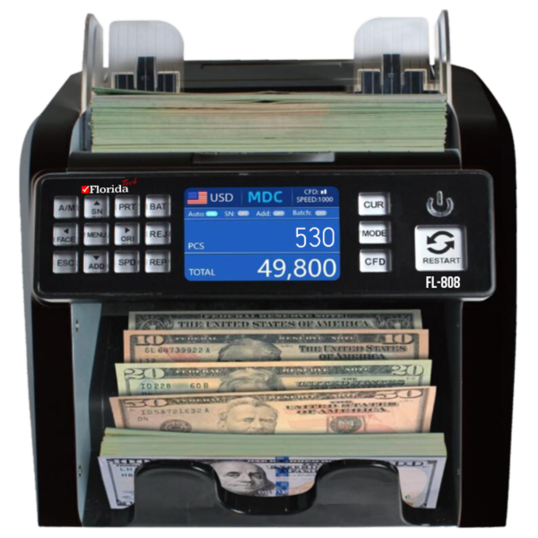 FLORIDA FL-808 | Cash Counting Machine FLORIDA FL-808 | A to Z Security Trading October 2024