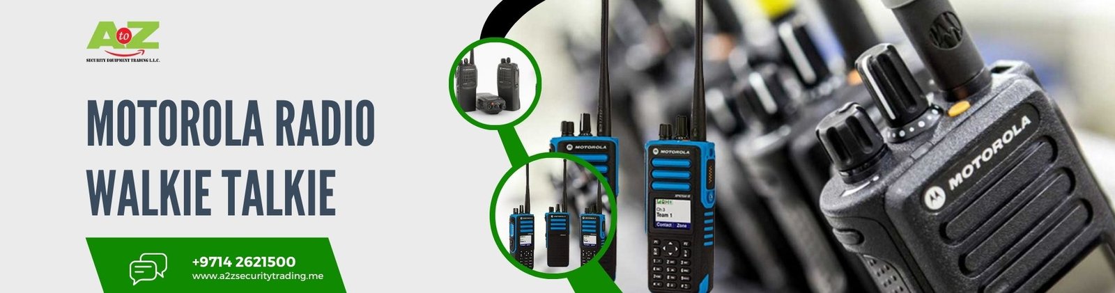 Motorola Radio Walkie Talkie in Dubai _ Security Trading