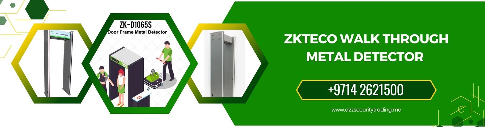 ZKTECO WALK THROUGH METAL DETECTOR – ZK-D1065S