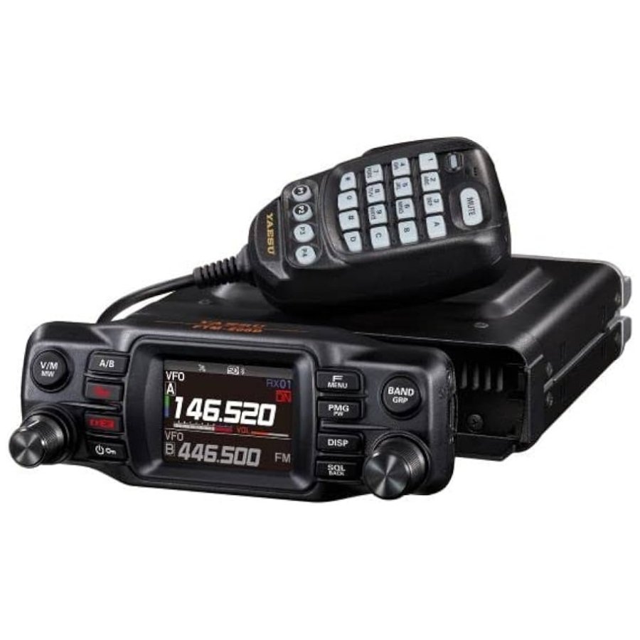 Yaesu FTM-200DR 50W Dual Band Ham Radio Walkie Talkie Mobile Transceiver, Black in DUBAI