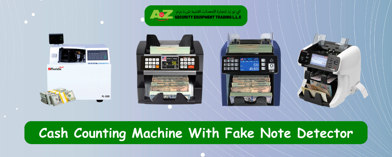 Cash counting machine with Fake Note Detector Machine in Dubai