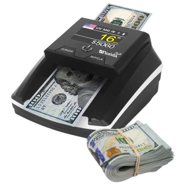 Florida Tech FL-200 Cash Counting Machine Money Counting Machine