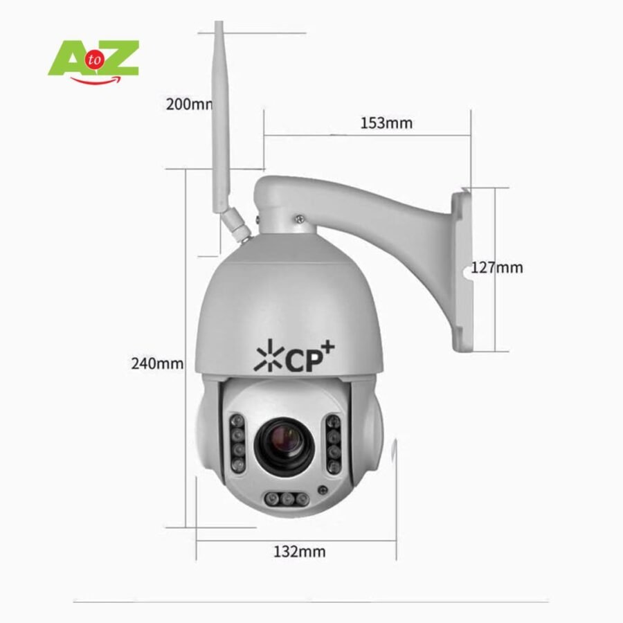 CP-30XWIFI 30X Zoom 5MP PTZ Home Security Camera with WiFi Connectivity