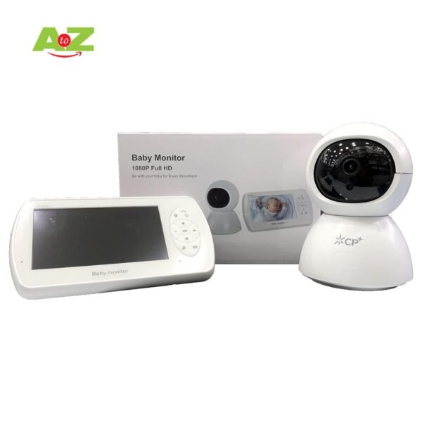 CP+ Baby Monitor 5MP 360° Camera with 4.3-Inch Screen and Night Vision