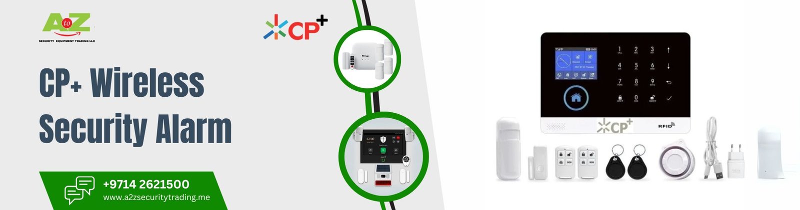 CP+ WIRELESS ALARM SYSTEMS | CP+ WIRELESS ALARM SYSTEMS | A to Z Security Trading March 2025